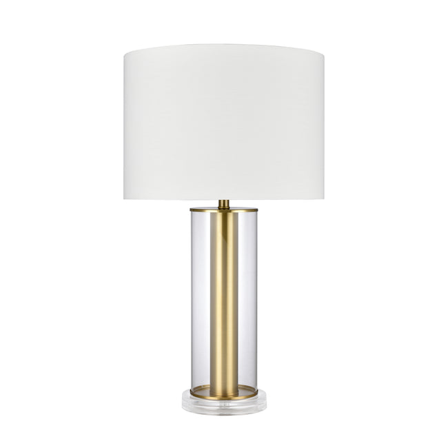 H0019-9507 - Tower Plaza 26'' High 1-Light Table Lamp - Clear