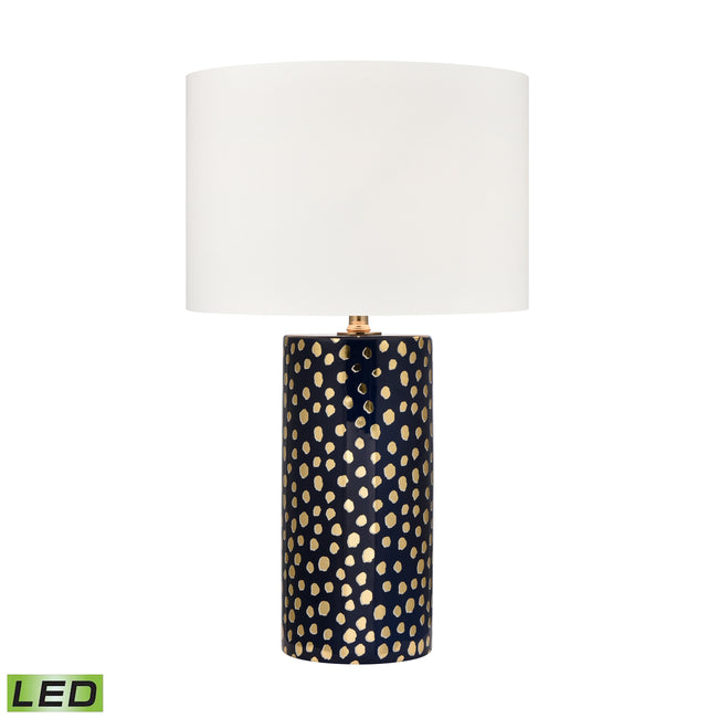 H0019-9512-LED - Signe 26'' High 1-Light Table Lamp - Navy - Includes LED Bulb