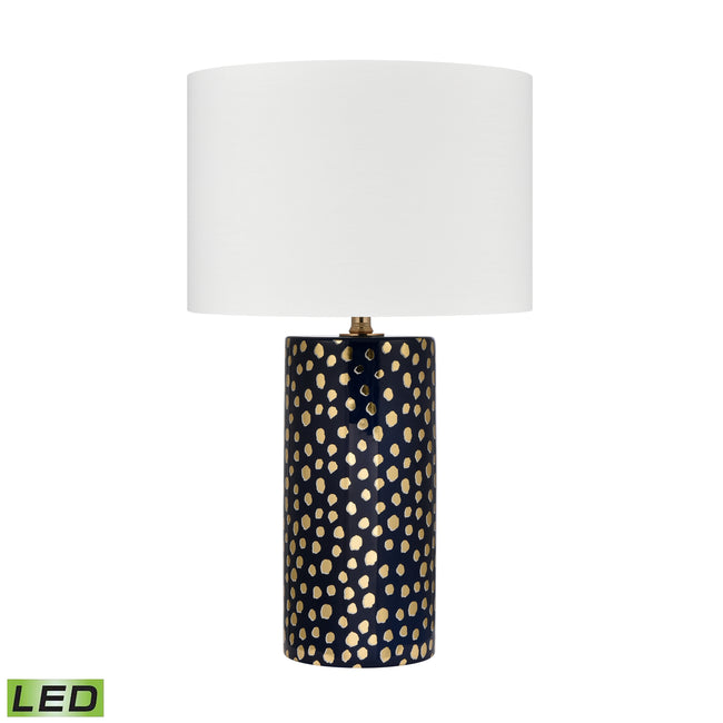 H0019-9512-LED - Signe 26'' High 1-Light Table Lamp - Navy - Includes LED Bulb