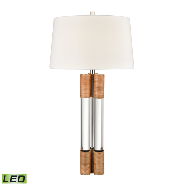 H0019-9515-LED - Island Gate 37'' High 1-Light Table Lamp - Clear - Includes LED Bulb