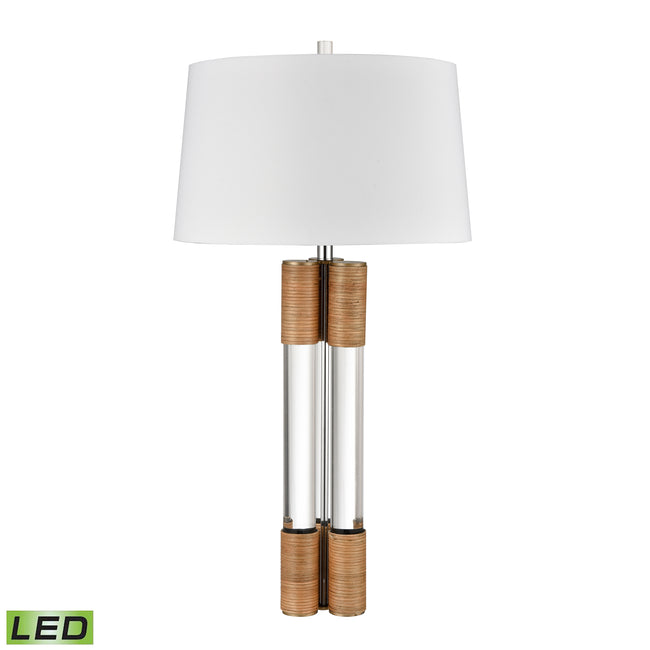 H0019-9515-LED - Island Gate 37'' High 1-Light Table Lamp - Clear - Includes LED Bulb