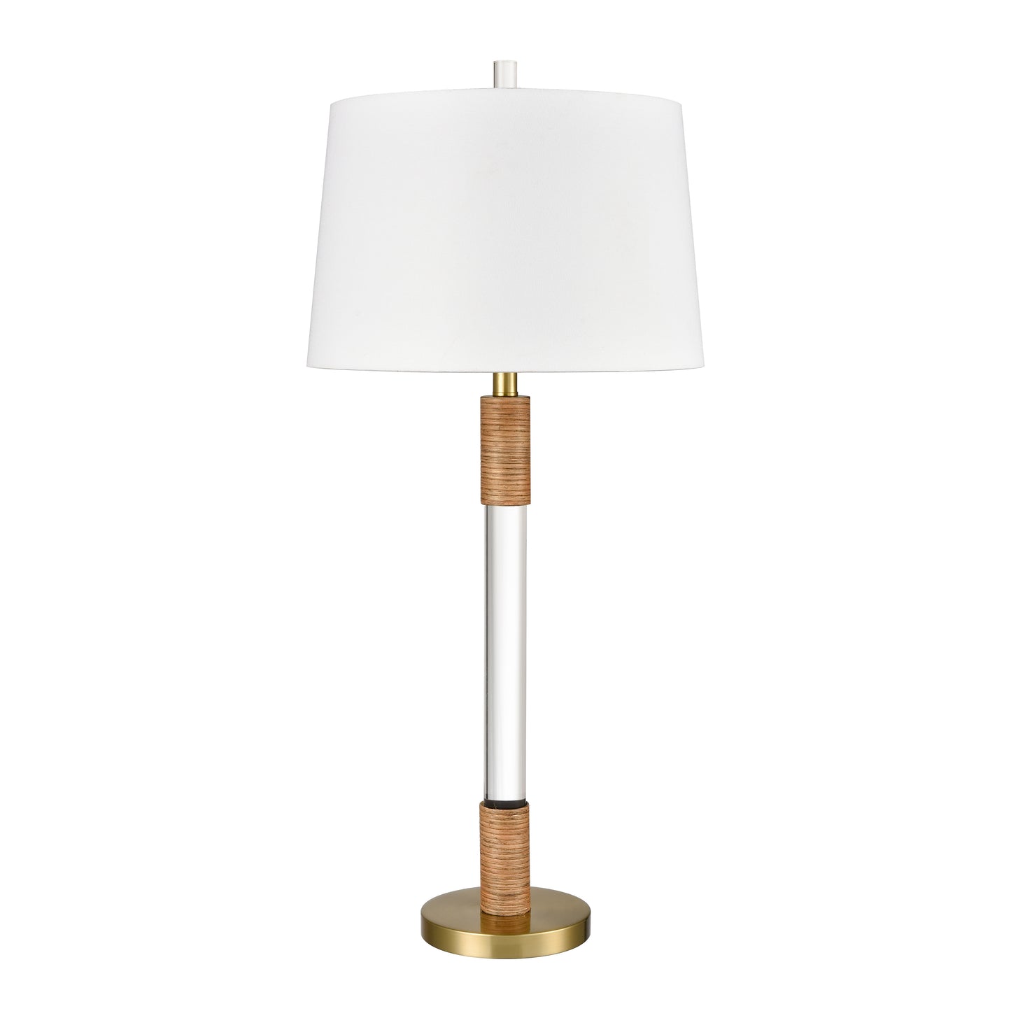 H0019-9517 - Island Summit 36'' High 1-Light Table Lamp - Clear