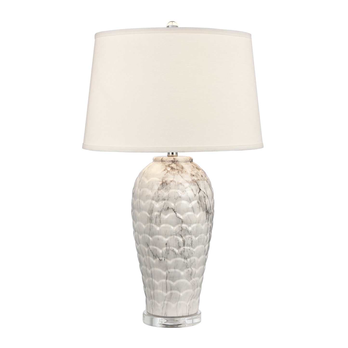 H0019-9542 - Causeway Waters 31'' High 1-Light Table Lamp - White