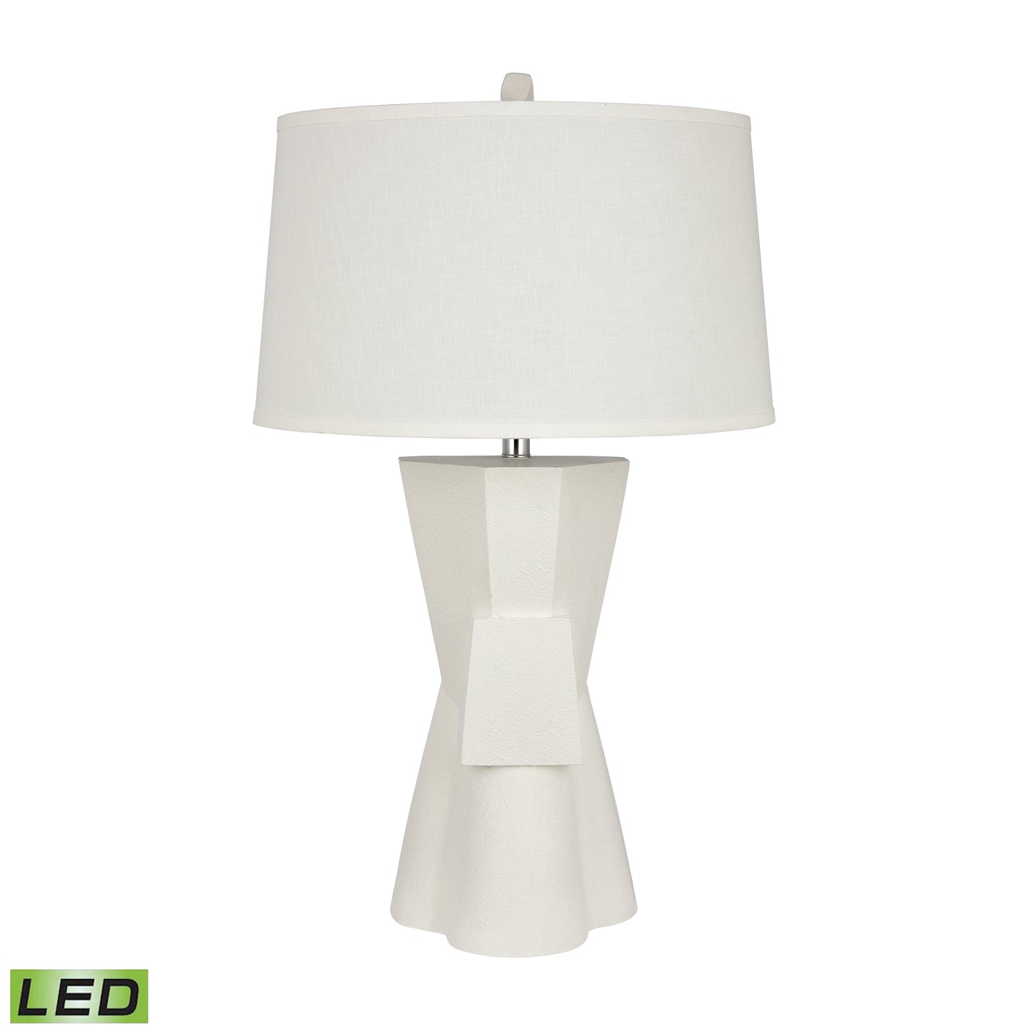 H0019-9544-LED - Helensville 32'' High 1-Light Table Lamp - White - Includes LED Bulb