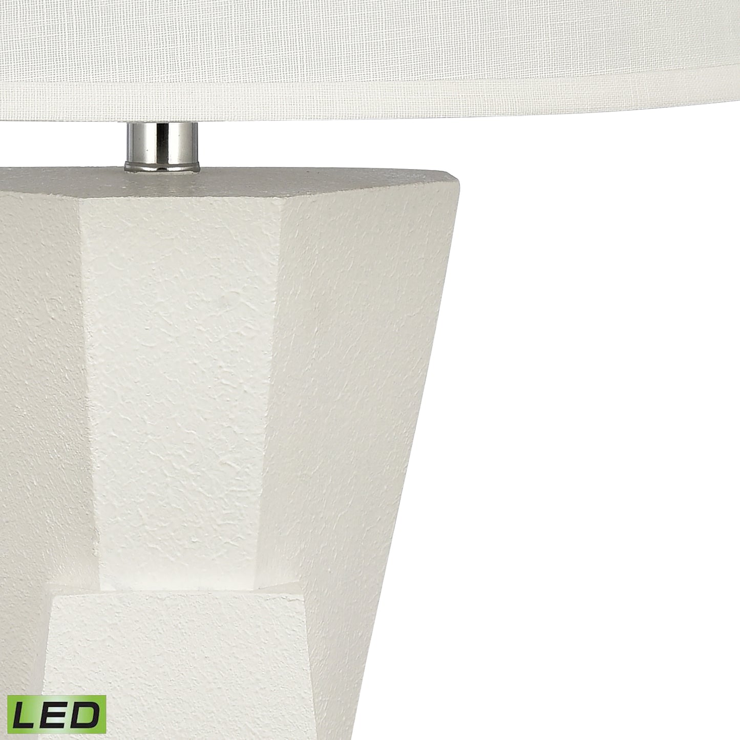 H0019-9544-LED - Helensville 32'' High 1-Light Table Lamp - White - Includes LED Bulb