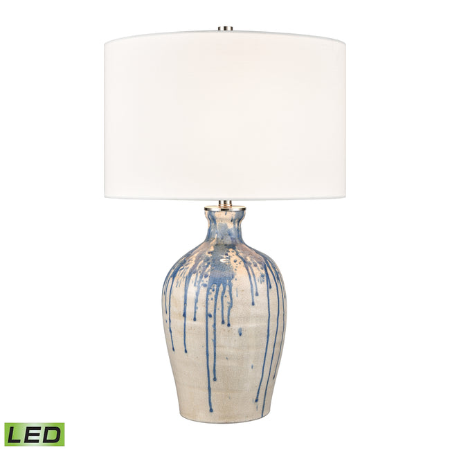 H0019-9561-LED - Winship 26'' High 1-Light Table Lamp - White - Includes LED Bulb