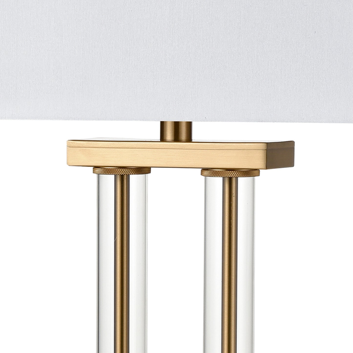 H0019-9567 - Roseden Court 34'' High 1-Light Table Lamp - Aged Brass