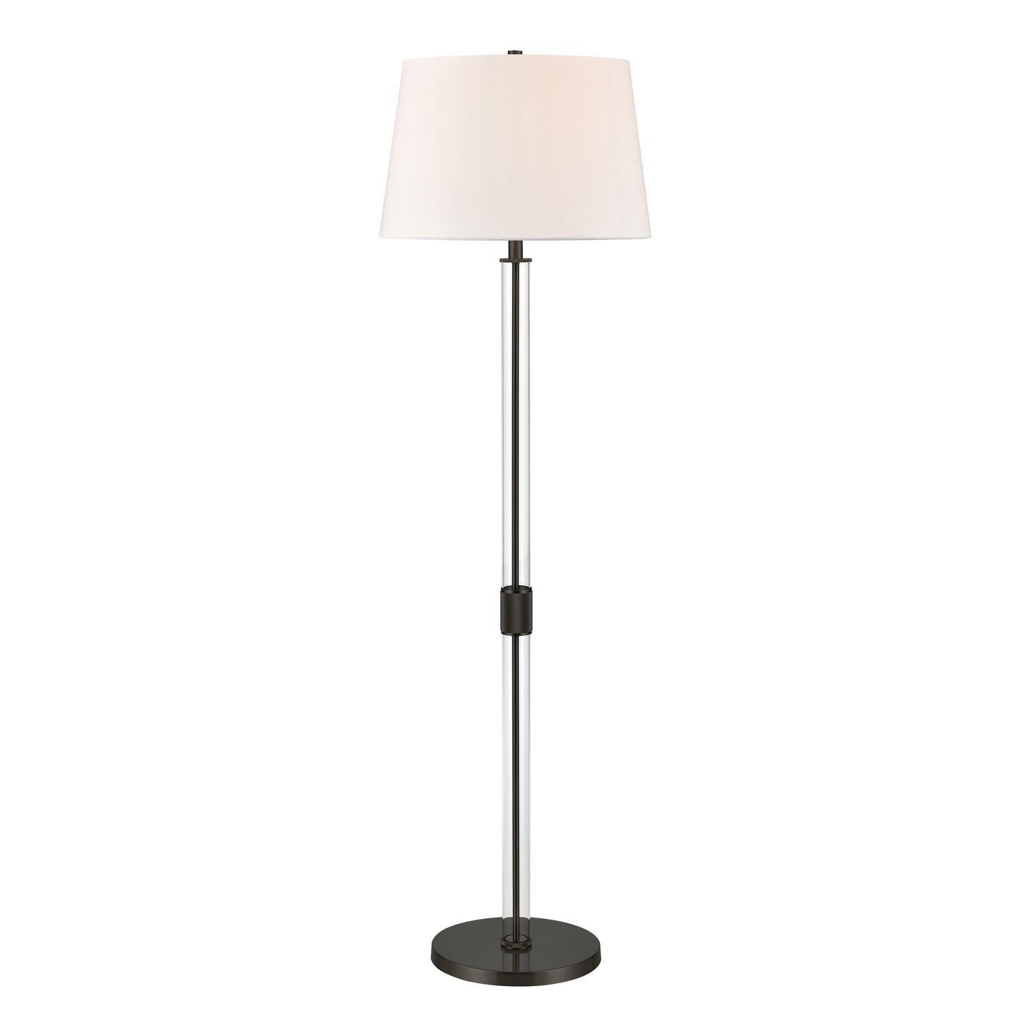 H0019-9569B - Roseden Court 62'' High 1-Light Floor Lamp - Black