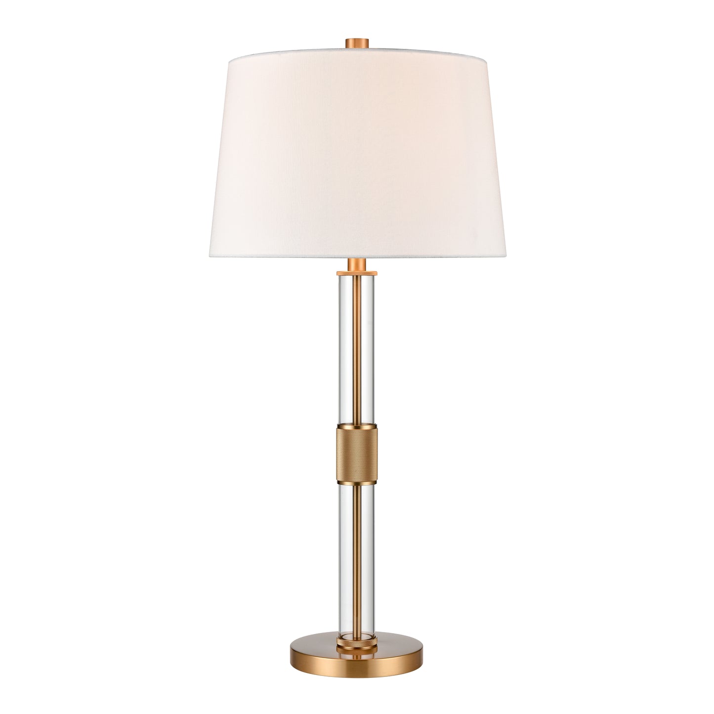 H0019-9570 - Roseden Court 33'' High 1-Light Table Lamp - Aged Brass