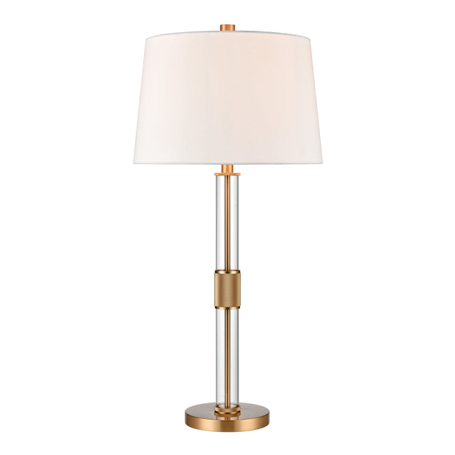 H0019-9570 - Roseden Court 33'' High 1-Light Table Lamp - Aged Brass