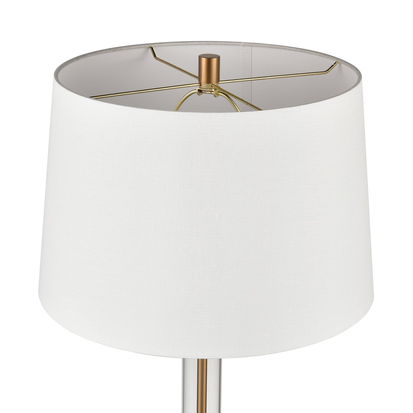 H0019-9570 - Roseden Court 33'' High 1-Light Table Lamp - Aged Brass