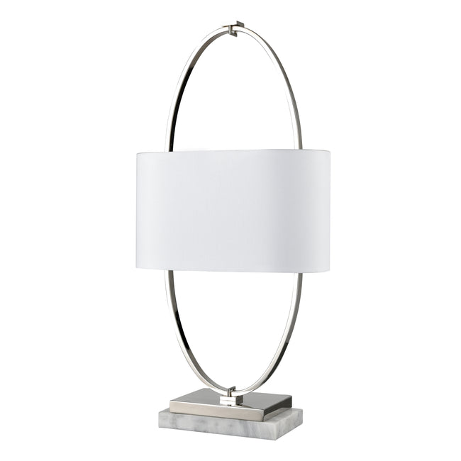 H0019-9571 - Gosforth 32'' High 1-Light Table Lamp - Polished Nickel