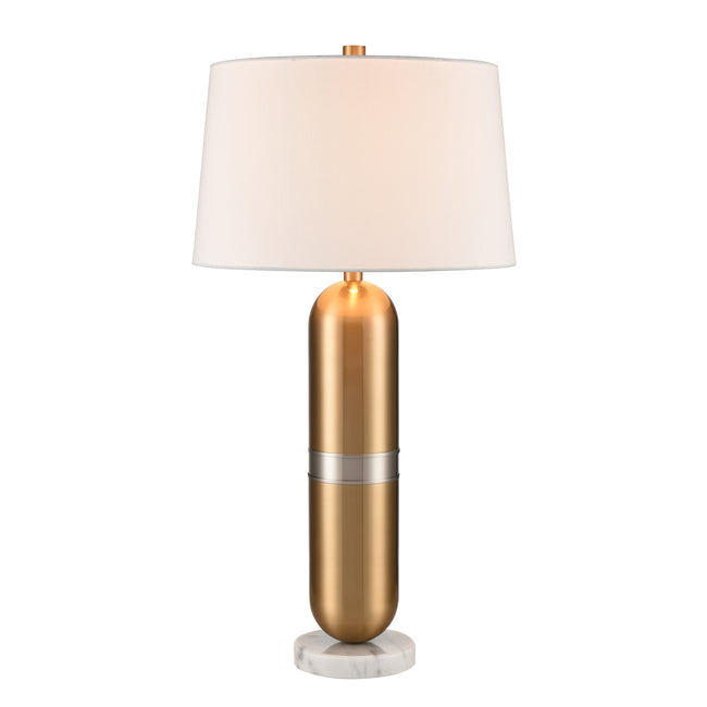 H0019-9575 - Pill 34'' High 1-Light Table Lamp - Aged Brass