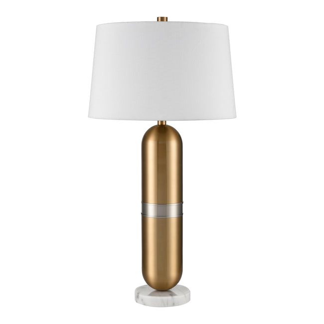 H0019-9575 - Pill 34'' High 1-Light Table Lamp - Aged Brass