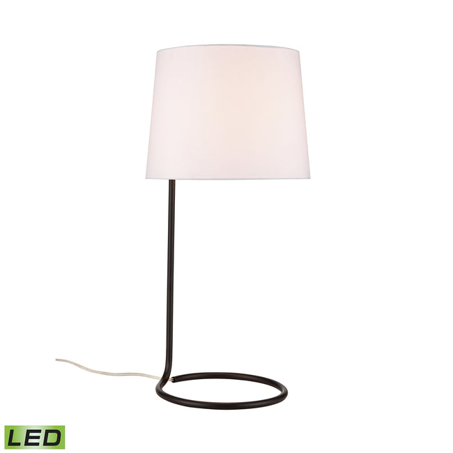 H0019-9581-LED - Loophole 29'' High 1-Light Table Lamp - Oiled Bronze - Includes LED Bulb