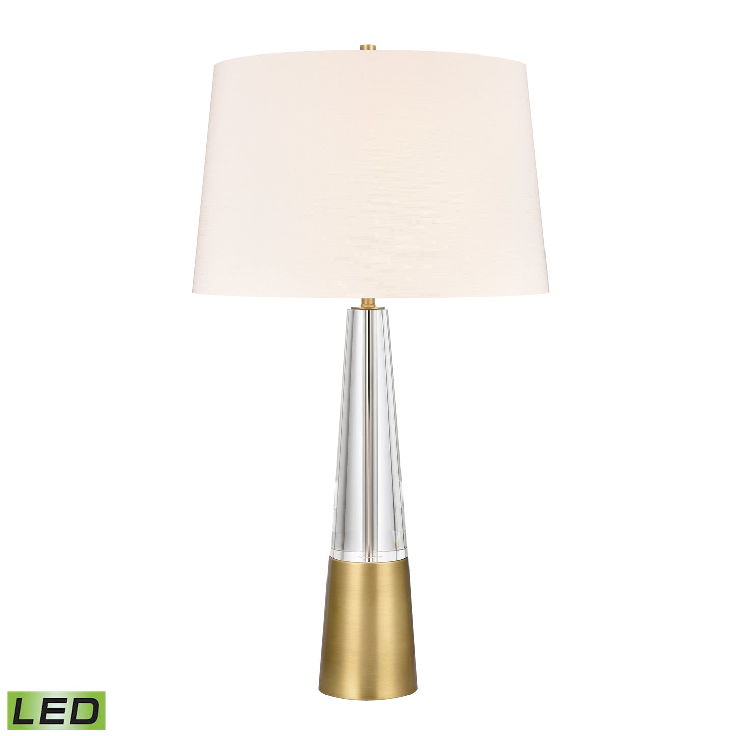 H0019-9590-LED - Bodil 31'' High 1-Light Table Lamp - Clear - Includes LED Bulb