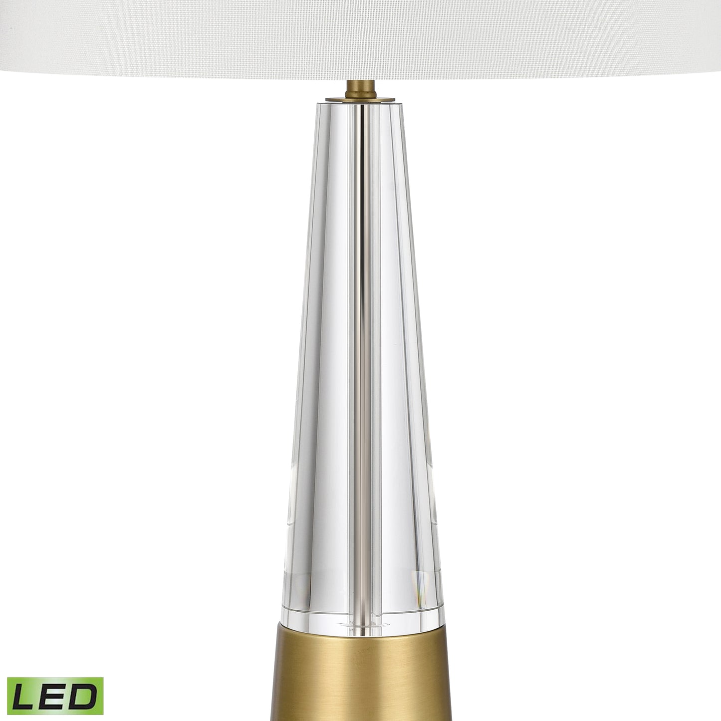 H0019-9590-LED - Bodil 31'' High 1-Light Table Lamp - Clear - Includes LED Bulb