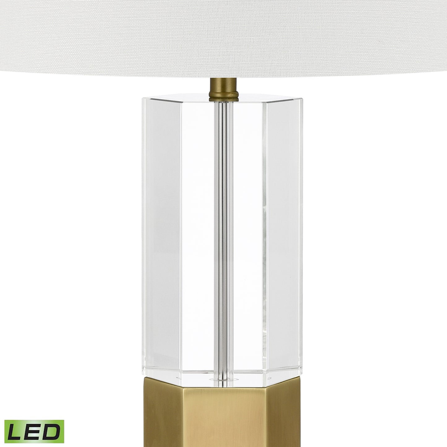 H0019-9591-LED - Bodil 26'' High 1-Light Table Lamp - Clear - Includes LED Bulb