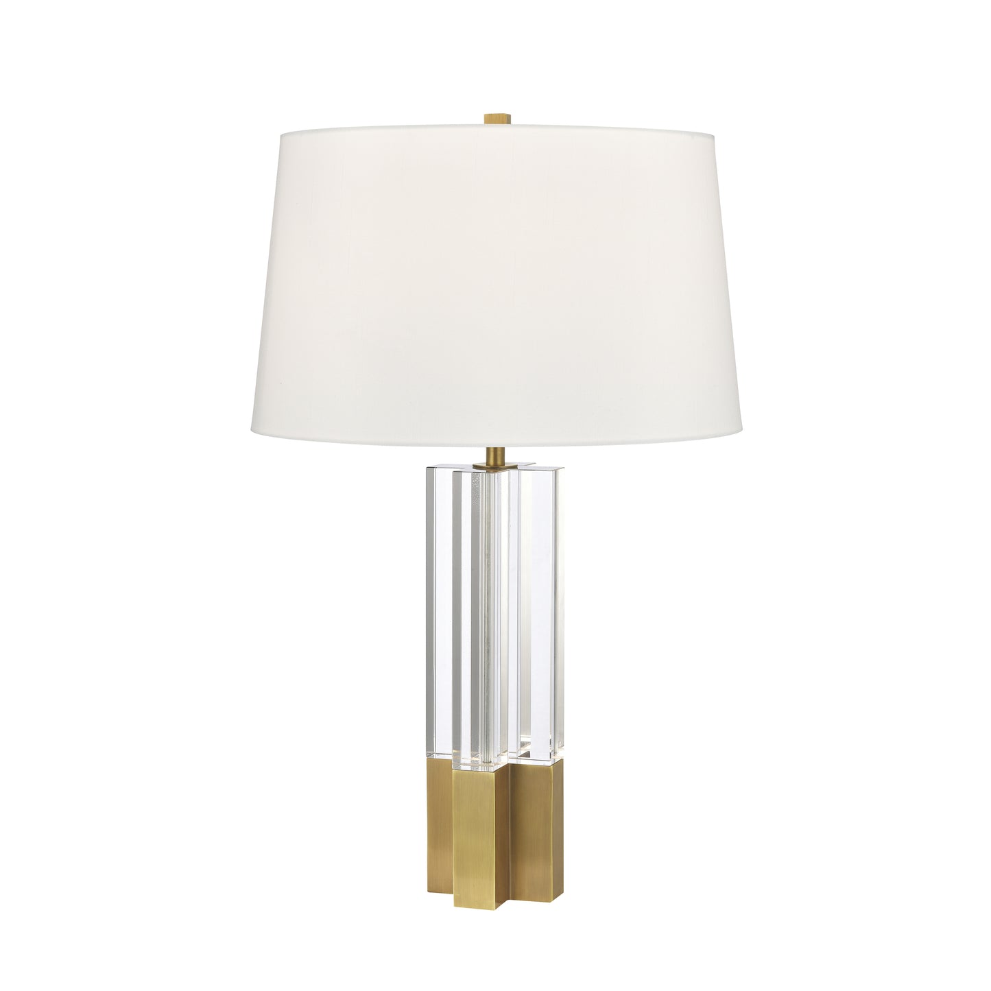 H0019-9592 - Upright 27'' High 1-Light Table Lamp - Clear