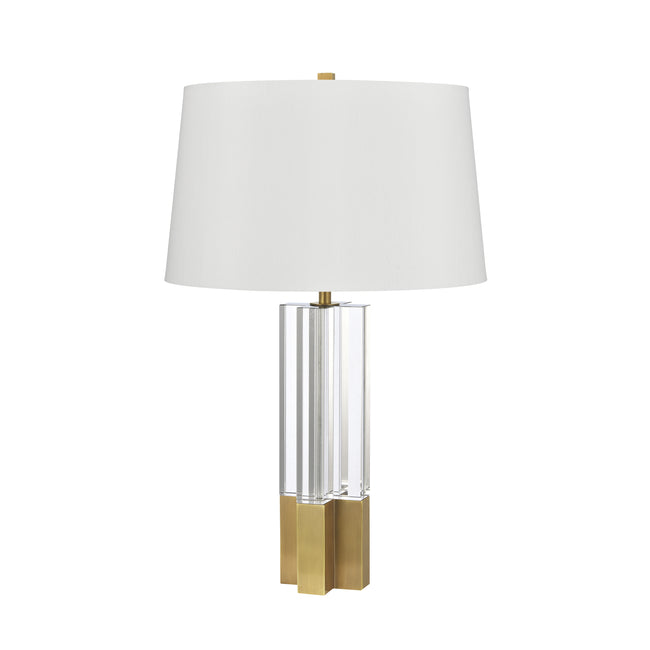 H0019-9592 - Upright 27'' High 1-Light Table Lamp - Clear