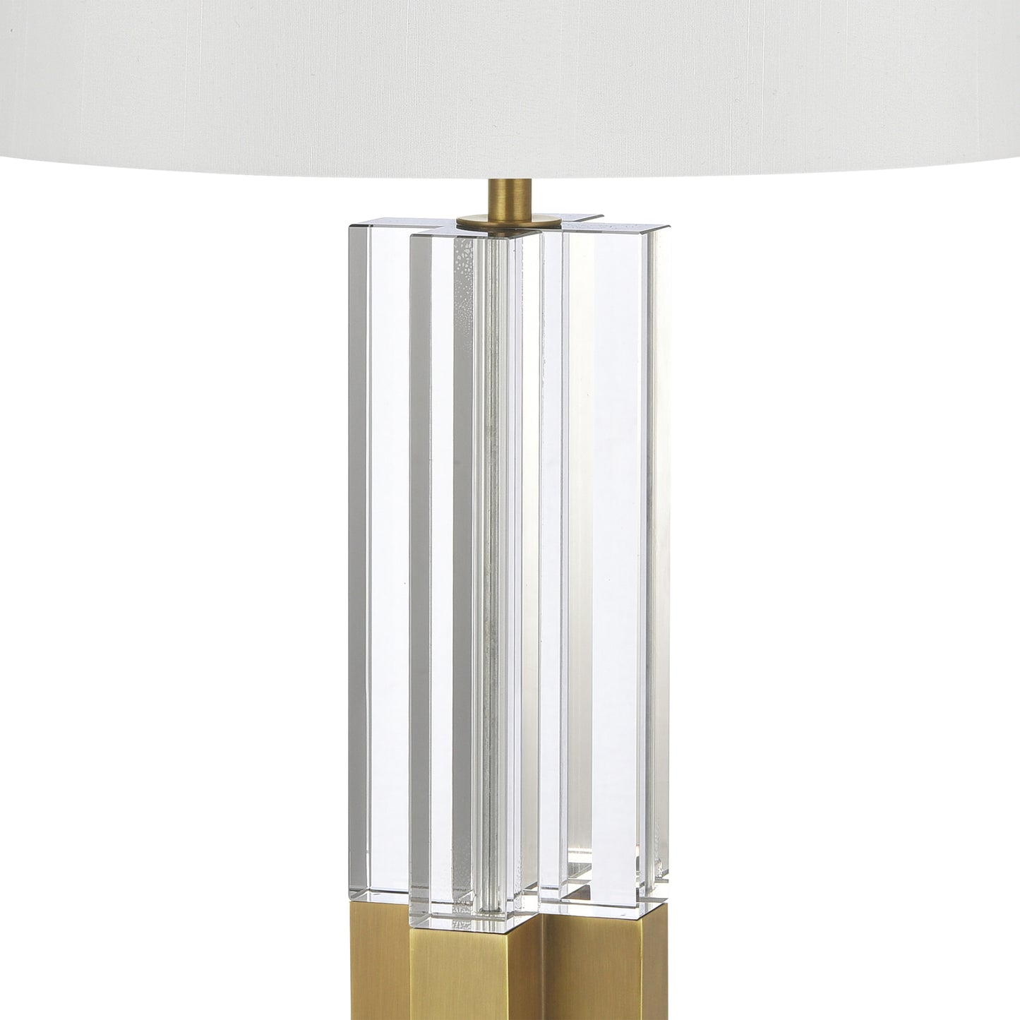 H0019-9592 - Upright 27'' High 1-Light Table Lamp - Clear