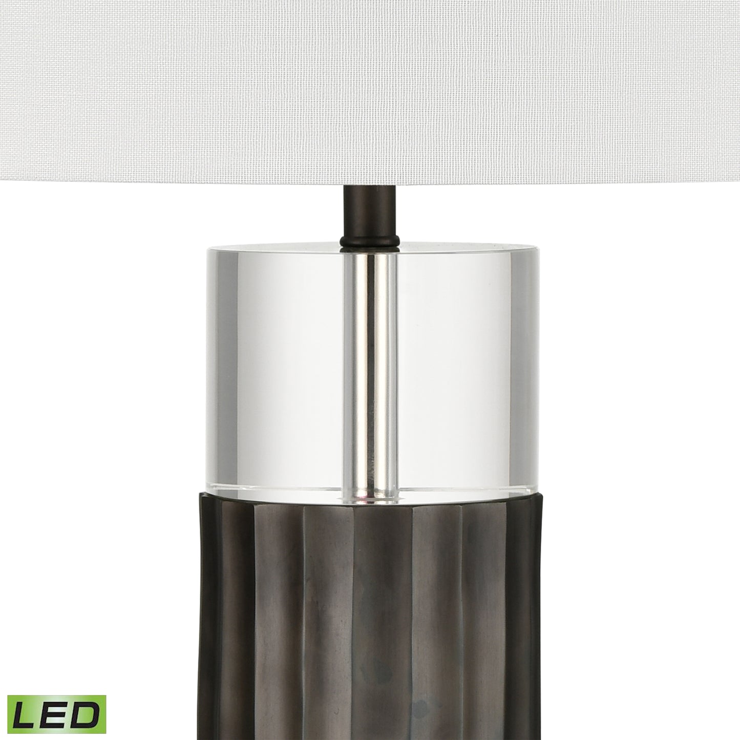 H0019-9601-LED - Journey 30'' High 1-Light Table Lamp - Black - Includes LED Bulb