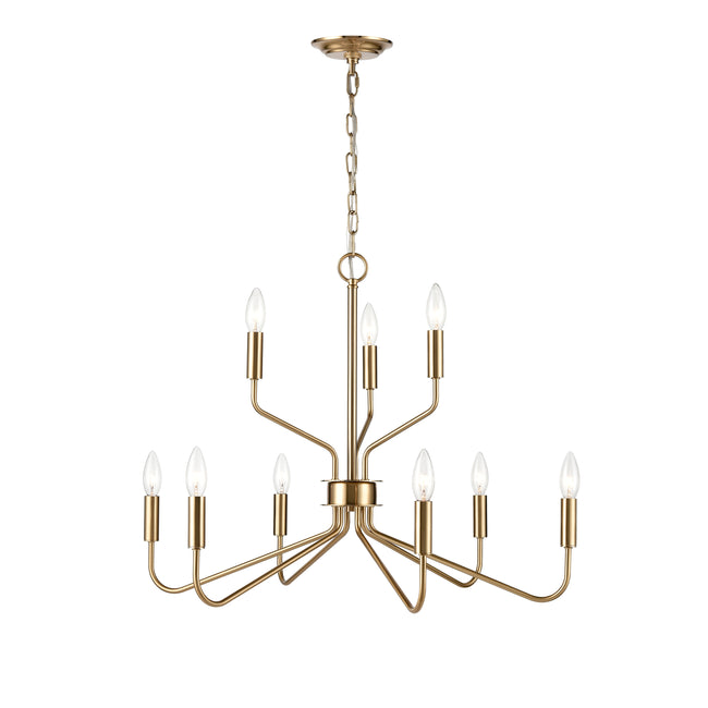 H0019-9617 - Genista 28'' Wide 9-Light Chandelier