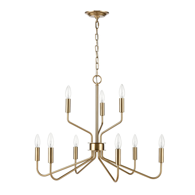 H0019-9617 - Genista 28'' Wide 9-Light Chandelier