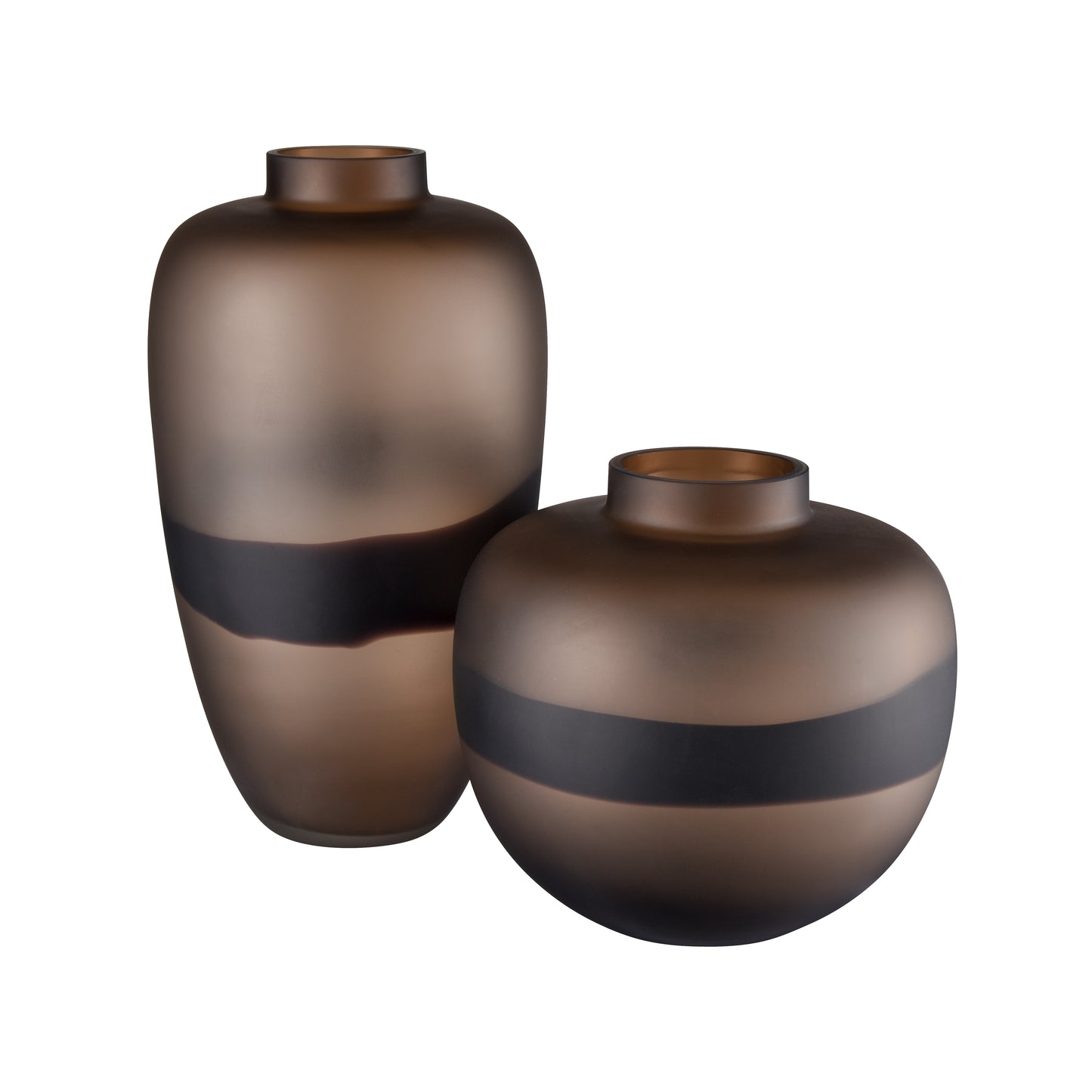 H0047-10980 - Dugan Vase - Short Tobacco