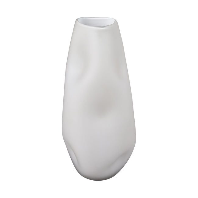 H0047-10986 - Dent Vase - Small White