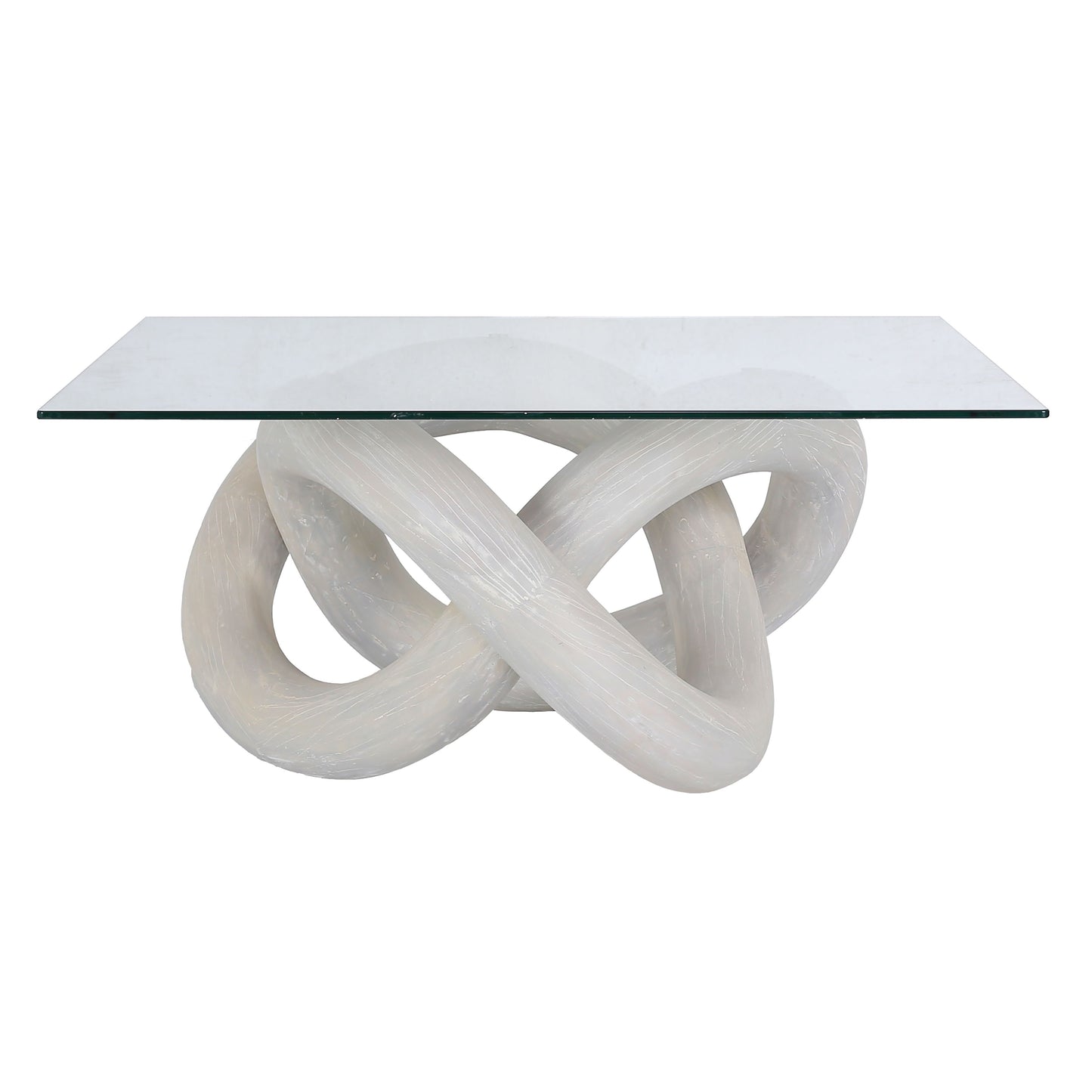 H0075-9438 - Knotty Coffee Table - White