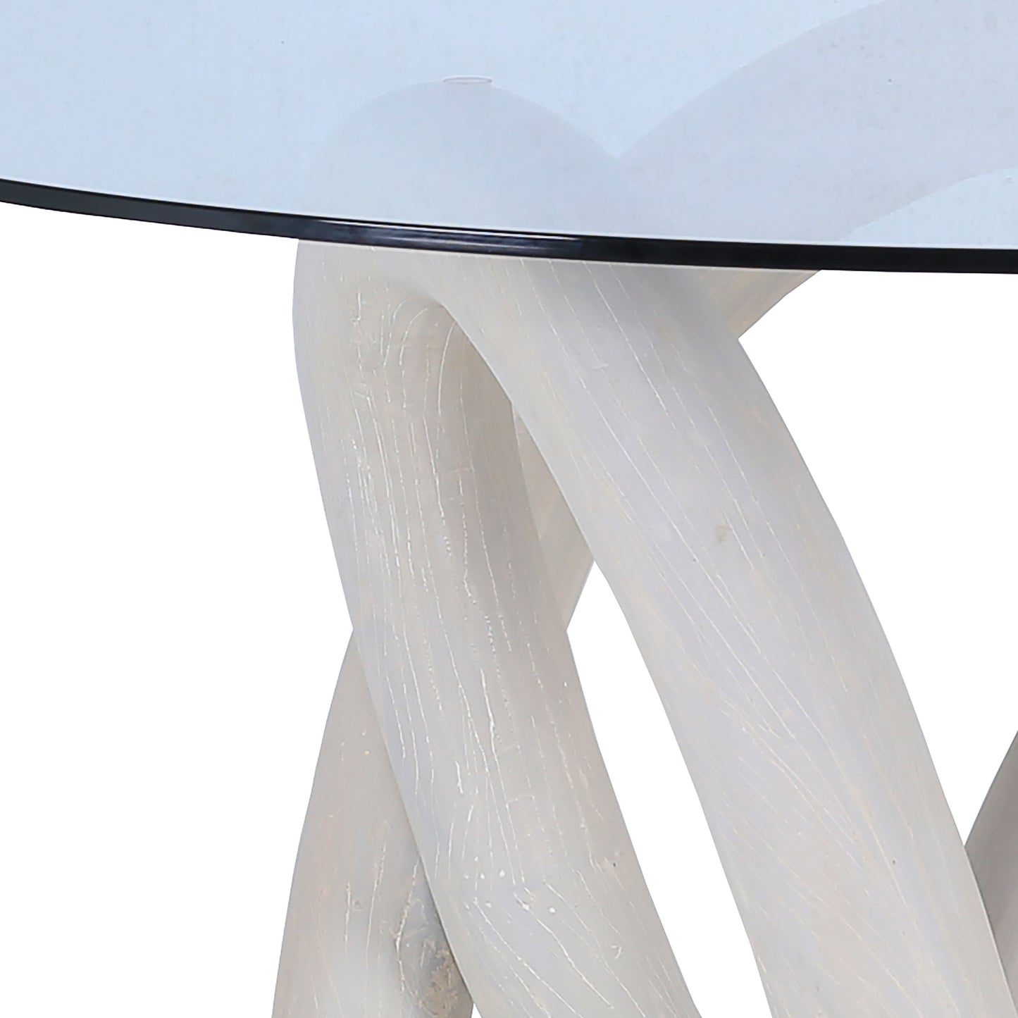 H0075-9439 - Knotty Dining Table - White