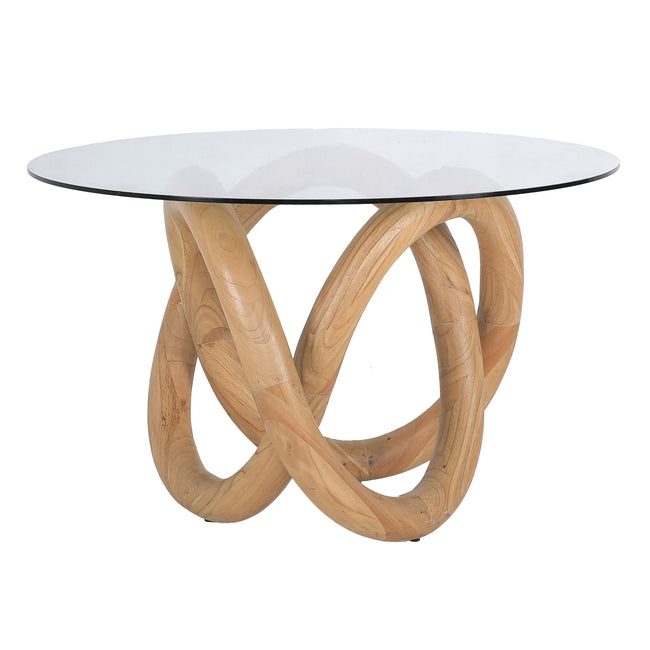 H0075-9445 - Knotty Dining Table - Natural