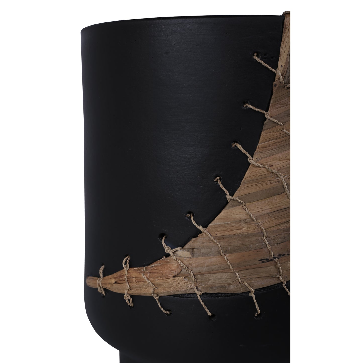 H0077-9822 - Wayde Vase - Black