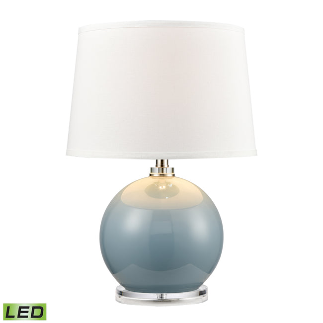 H019-7222-LED - Culland 22'' High 1-Light Table Lamp - Blue - Includes LED Bulb