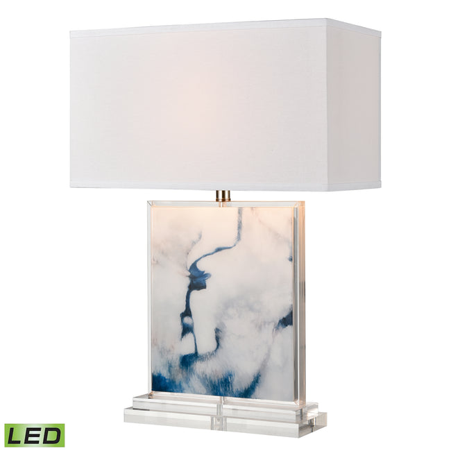 H019-7229-LED - Belhaven 28'' High 1-Light Table Lamp - Blue - Includes LED Bulb