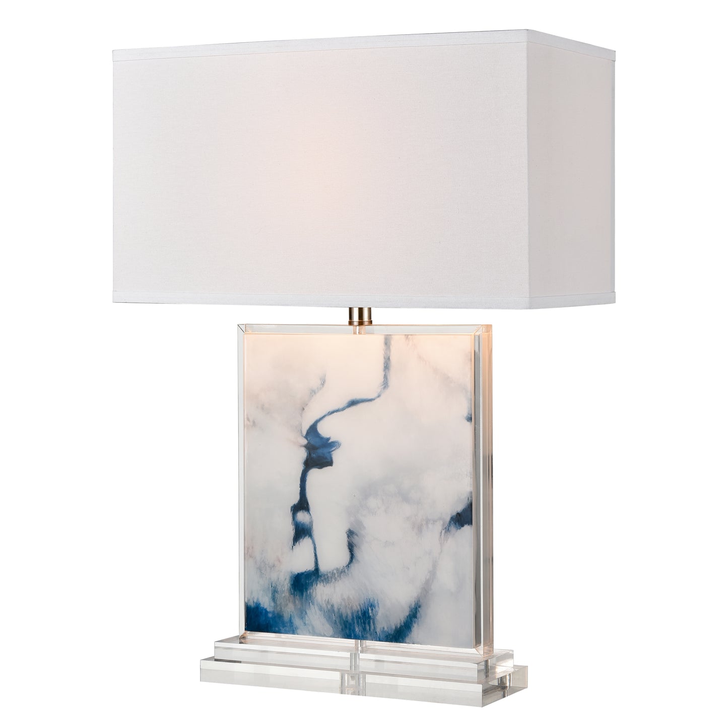 H019-7229 - Belhaven 28'' High 1-Light Table Lamp - Blue