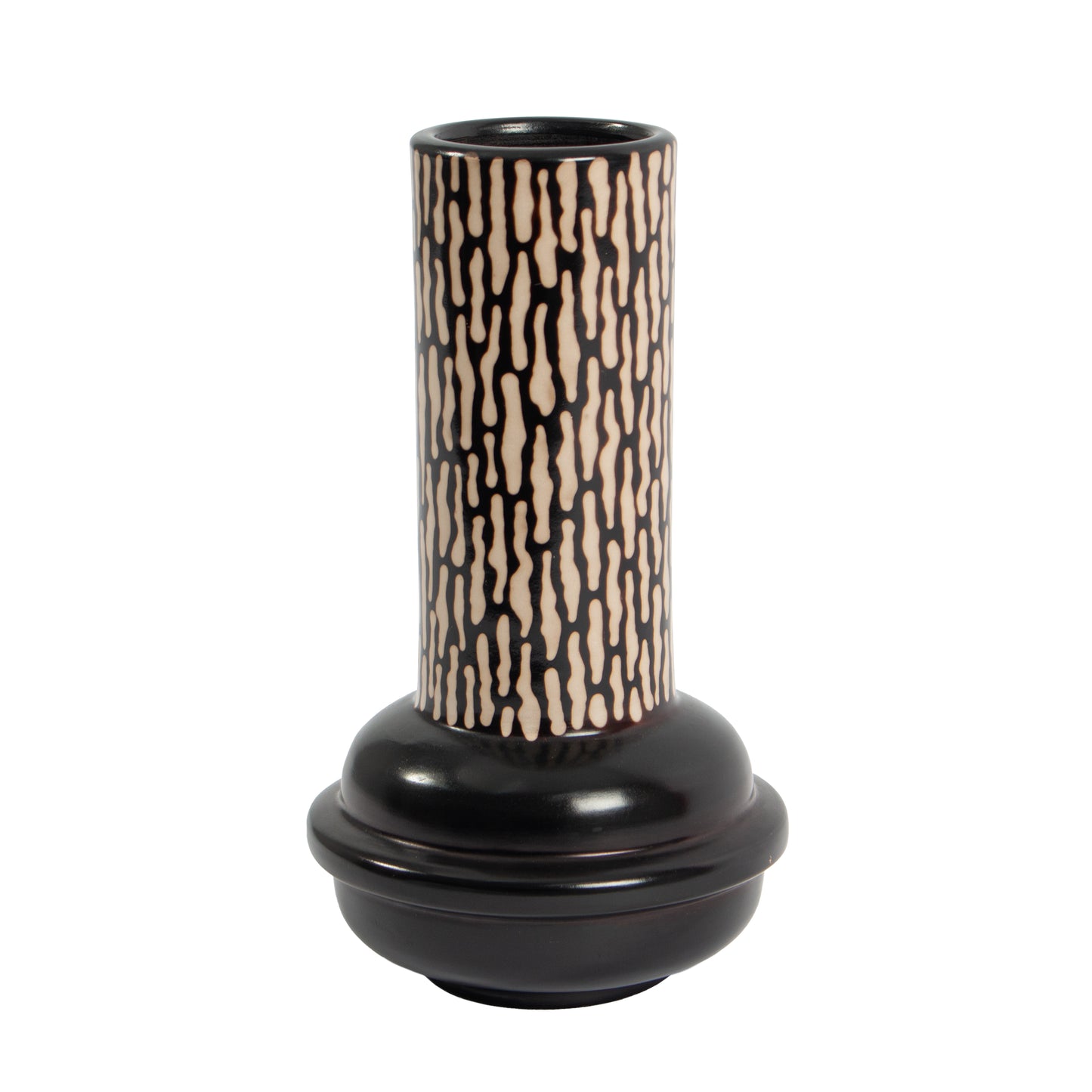 H0517-10723 - Ofelia Vase - Medium Black