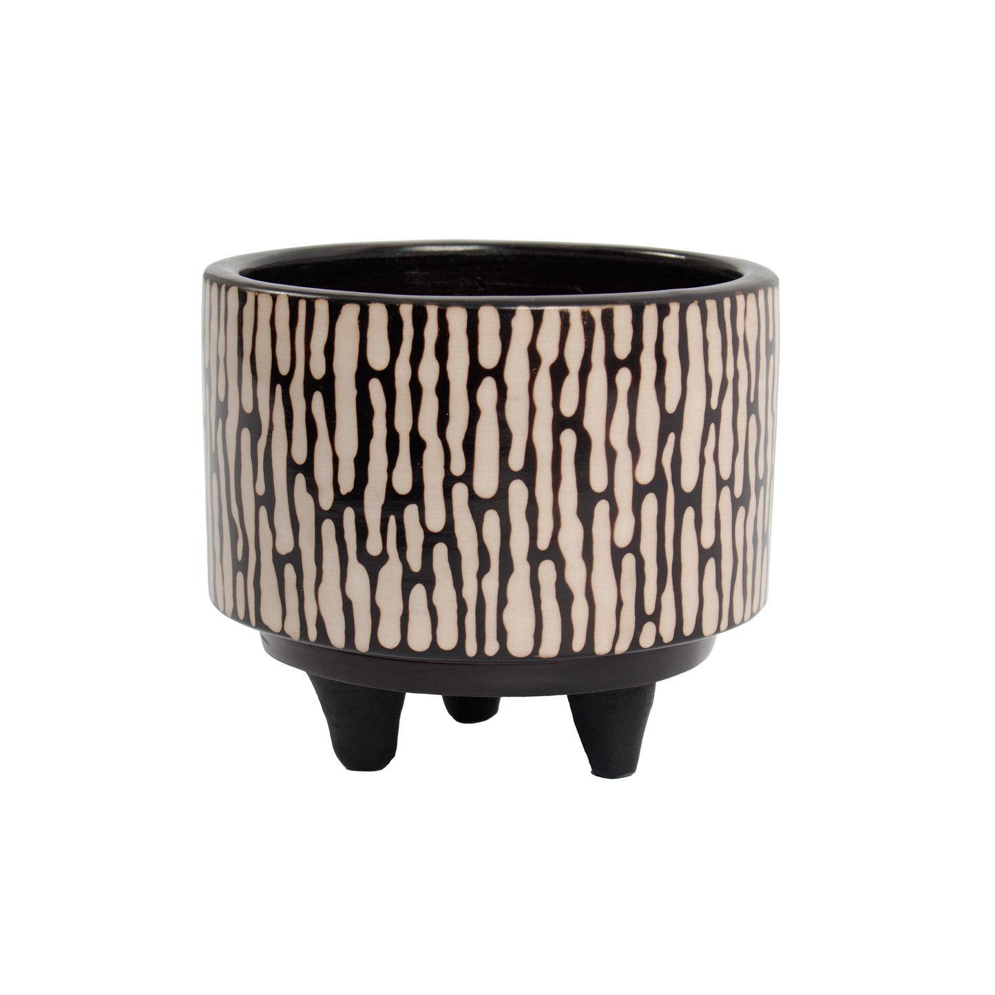 H0517-10724 - Ofelia Planter - Small Black