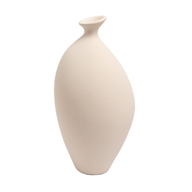 H0517-10729 - Cy Vase - Large White