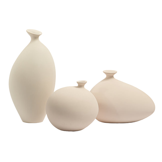 H0517-10730 - Cy Vase - Small White