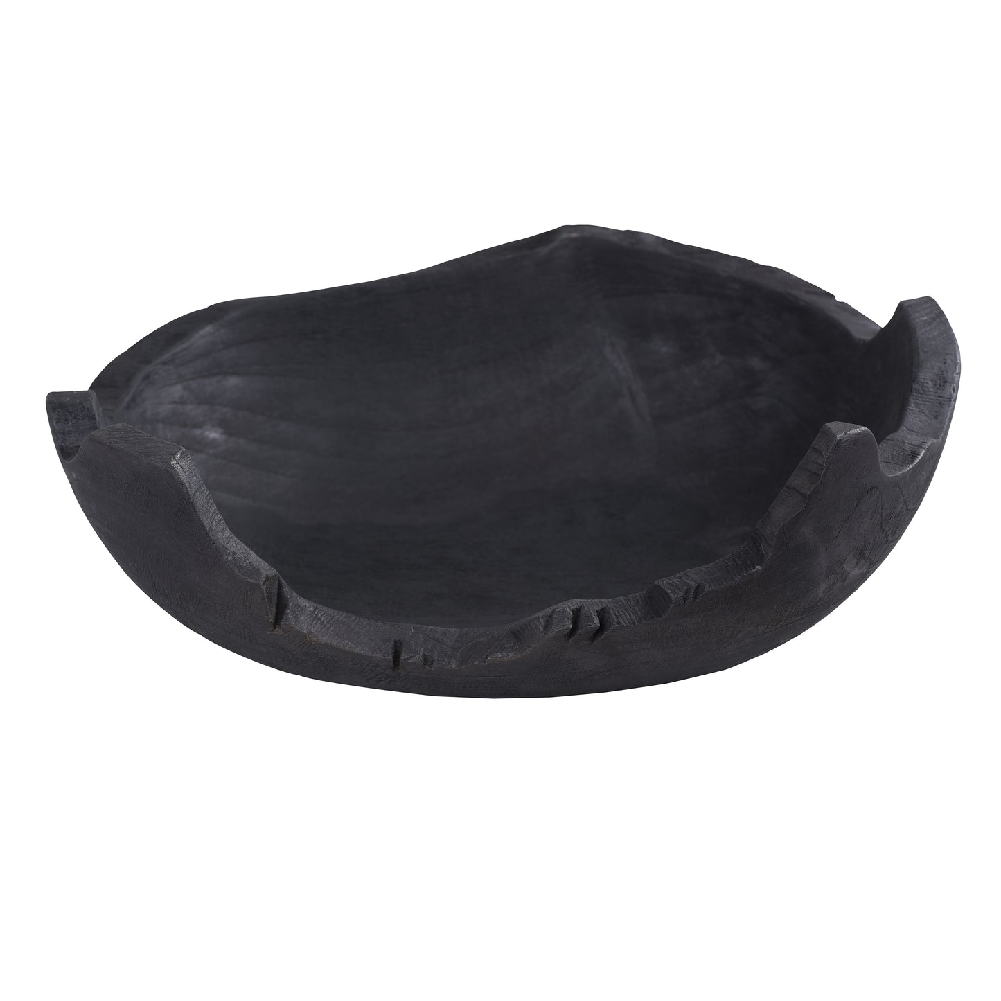 H0627-10911 - Charbin Bowl - Ebonized