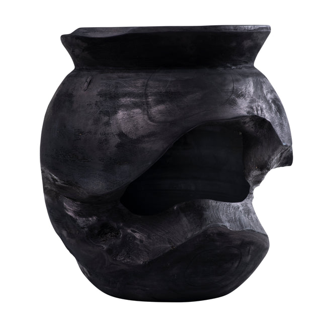 H0627-10914 - Ross Vessel - Large Ebonized