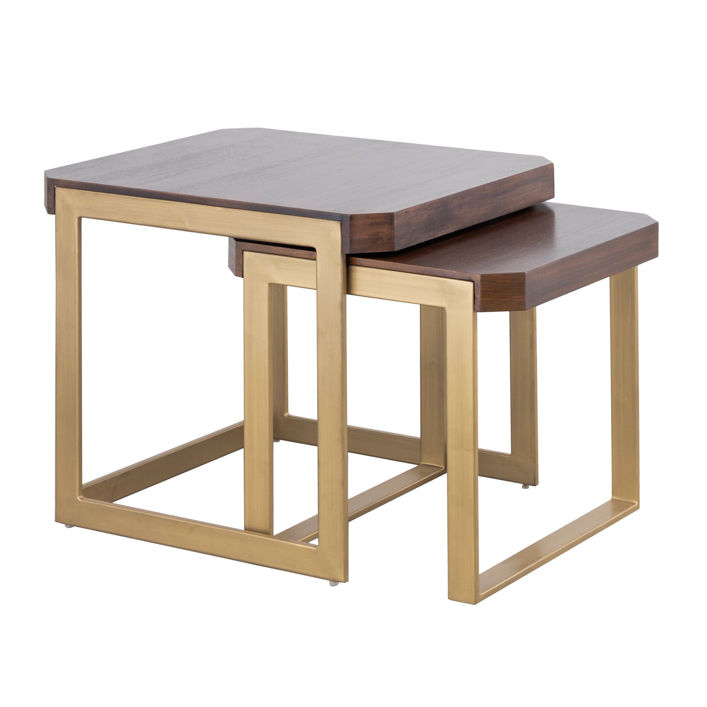 H0805-9902/S2 - Crafton Nesting Table - Set of 2 - Mahogany