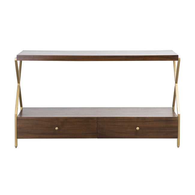 H0805-9909 - Guilford Console Table - Mahogany