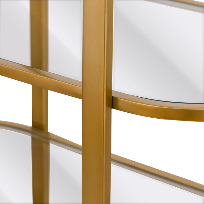 H0805-9913 - Blain Bookshelf - Brass