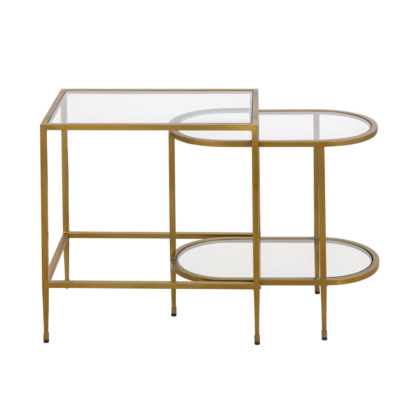 H0805-9915/S2 - Blain Nesting Table - Set of 2 Brass