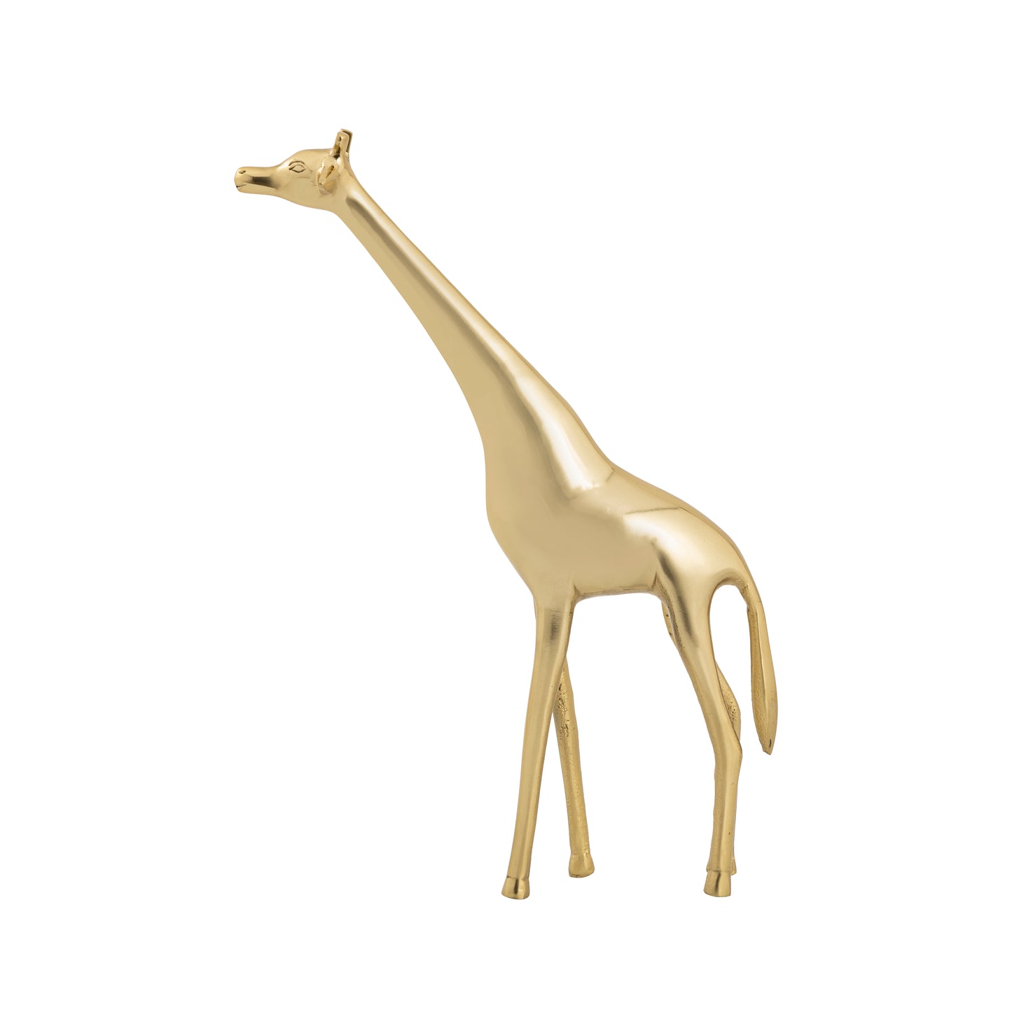 H0807-9268 - Brass Giraffe Sculpture - Large