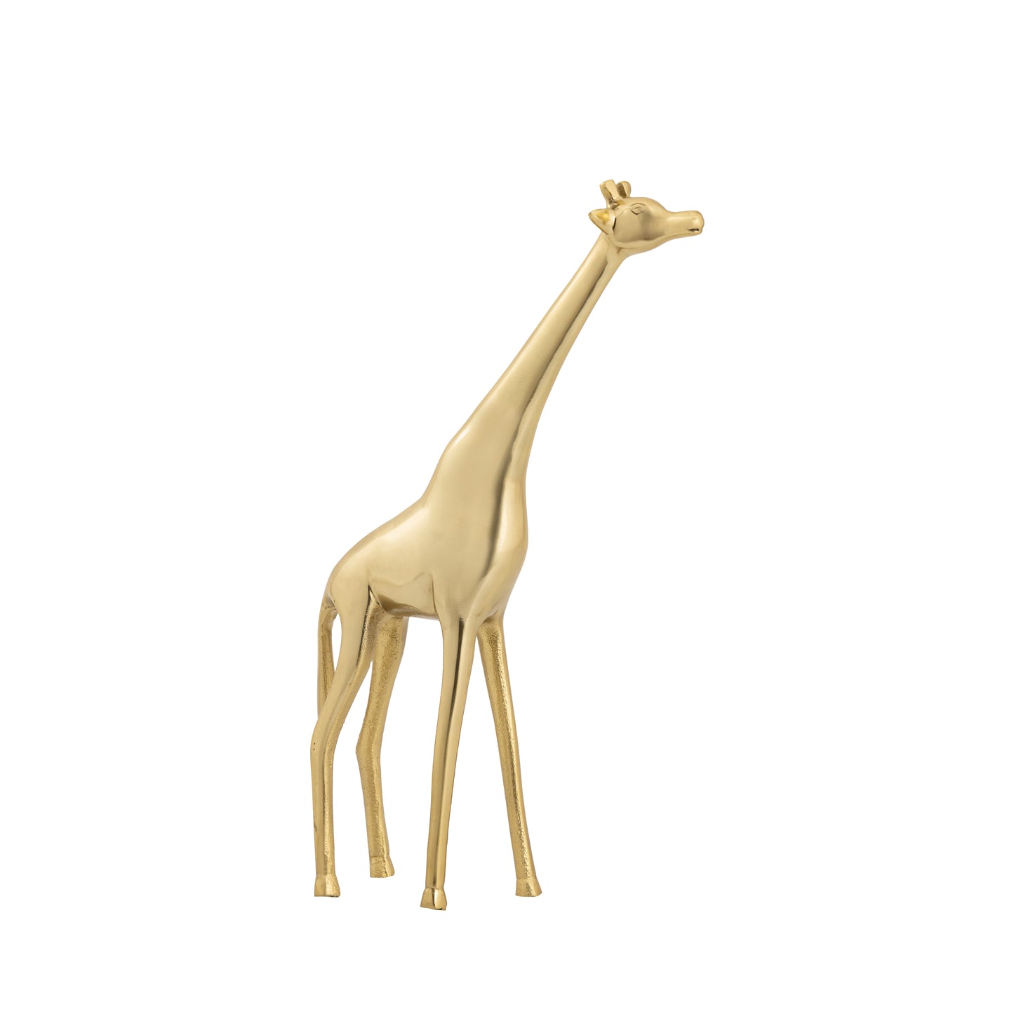 H0807-9268 - Brass Giraffe Sculpture - Large