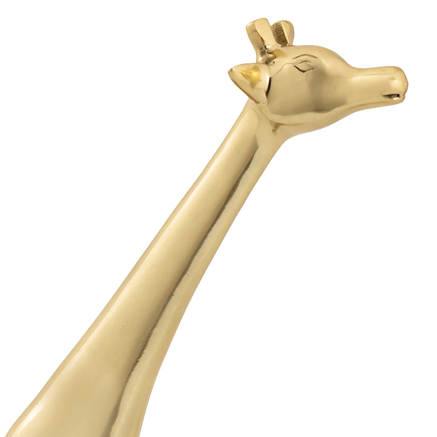 H0807-9268 - Brass Giraffe Sculpture - Large